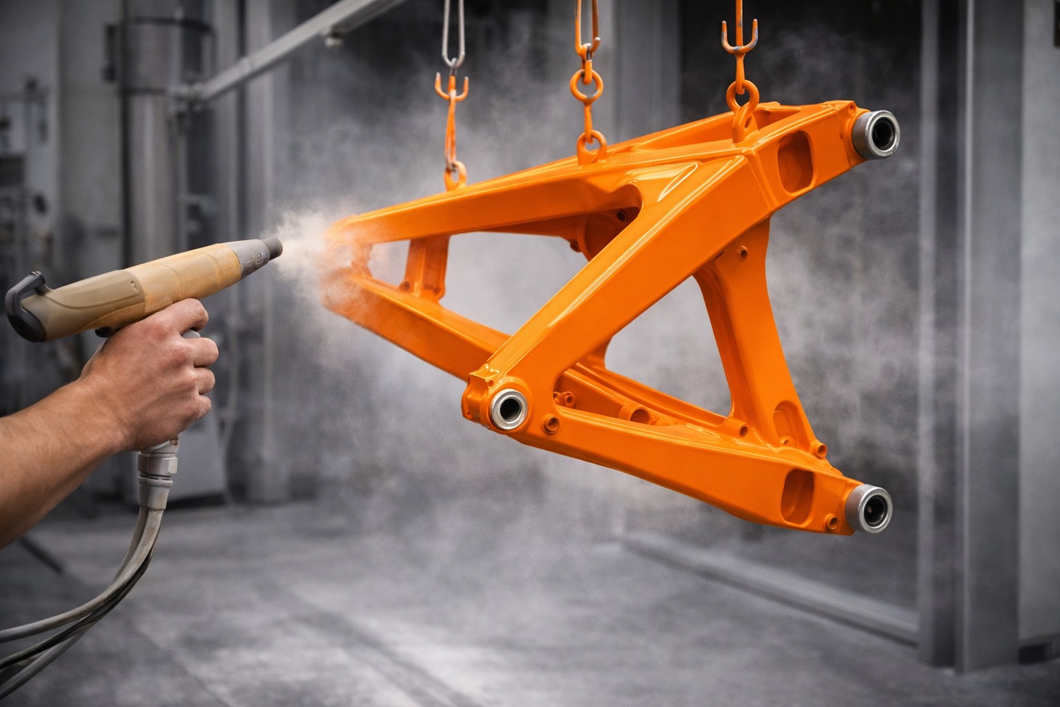 Pulverbeschichtung – Oberfläche